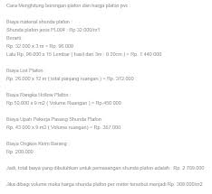 Di samping itu harga plafon pvc ini juga bersaing sehingga bisa menyesuaikan dengan budget. 33 Daftar Harga Plafon Pvc Per Lembar Meter Dus 2021