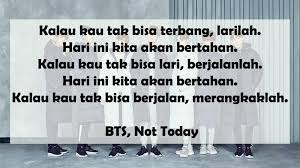 Mulailah dengan yang kecil, kerjakanlah dengan cara yang besar motivasi kehidupan. Kata Kata Motivasi Diri Sendiri Di Lagu Korea Posbagus