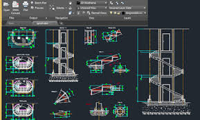 تفاصيل أوتوكاد لسلالم حلزنية إبداعية مجلتك المعمارية music instruments