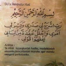 Do A Pembuka Hati Kutipan Agama Doa Allah
