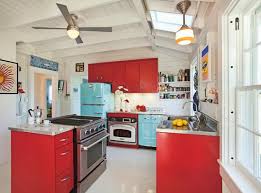 turquoise kitchen