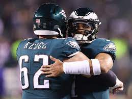 Jason Kelce responds to Jalen Hurts' commitment comments on 'New Heights'