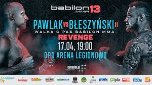 (w latach przestępnych 108.) dniem w kalendarzu gregoriańskim. Babilon Mma 13 Mistrzowski Rewanz Juz 17 Kwietnia W Legionowie Polsat Sport