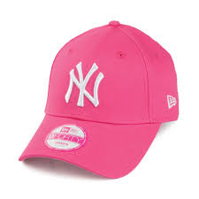 League essential 9fifty snapback cap ny yankees khaki. New Era Damen 9forty New York Yankees Baseball Cap Pink Bei Huteundmutzen De