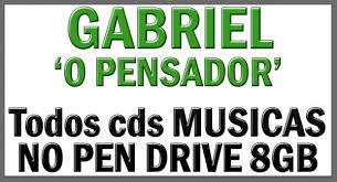 Pen Drive Gabriel O Pensador Todos Cds Musicas Estudio 4 Pendrive Musicas