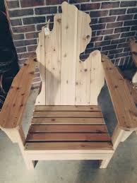 You Know You Re From Michigan When Photo Typicalmichiganders Tublr Com Michigan Decor Adirondack Chair Art Table