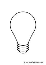 Light Bulb Drawing How To Draw A Light Bulb Step By Step