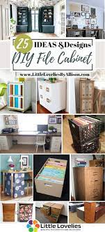 Metal file cabinet makeover, an amazing metal file cabinet transformation done by barbara from chase the star. 25 Diy File Cabinet Projects How To Make A File Cabinet