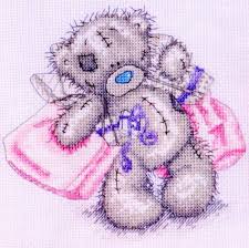 Our collection of teddy bear knitting patterns give you inspiration to knit the perfect gift for a new arrival or small child in your life. A Variety Of Schemes For Embroidering A Touching Bear Teddy