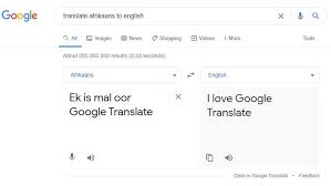 Maybe you would like to learn more about one of these? Translate Afrikaans To English Services By Google Translate