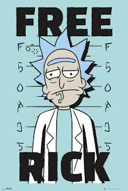 Enquanto a próxima temporada de rick and morty não chega, aproveite esses 55 wallpapers para celular veja também +45 wallpaper para celular vi no site arquivo comics. Poster Quadro Rick And Morty Free Rick Em Europosters Pt