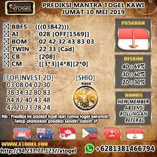 Pin Di Mantra Togel Kawi