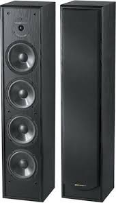 Bic America Venturi Dv84 2 Way Tower Speaker Black Single By Bic America 141 97 10w 250wtwo 8 Active Woofers With T Tower Speakers Speaker Black Singles