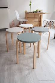 Easy Scandinavian Ikea Frosta Stool Makeover Easy Frosta Ikea Makeover Scandinavian Stool In 2020 Stool Makeover Ikea Stool Furniture