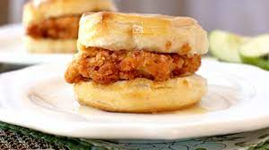 Spicy Southern Chicken Biscuits Recipe Tablespoon Com