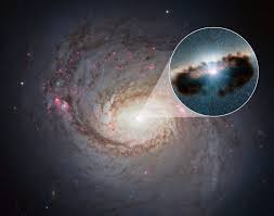 Resultado de imagen de Una estrella es engullida por un agujero negro
