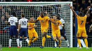 On average in direct matches both teams scored a 3.29 goals per match. Tottenham 1 3 Wolves Spurs Stunned By Wolves At Wembley Bbc Sport