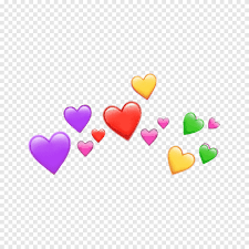 Free for commercial use high quality images. Emoji Picsart Studio Sticker Emoji Heart Color Png Pngegg