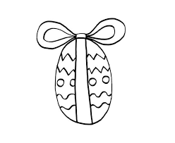 Huevo De Pascua Colorear