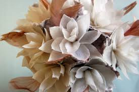 Let the wax coated flower fully dry and then repeat the dipping process until you. Honey I Do Sweet Ideas For Earth Friendly Weddings The Brass Paperclip Project