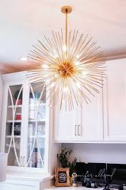 A Feminine Home Office Design For A Girl Who Loves Comfy Glam Feminine Home Offices Diy Light Fixtures Home Office Lighting