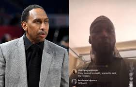 It was first aired in new york. Video Kwame Brown Challenges Stephen A Smith To Mutual Combat Lakers Daily