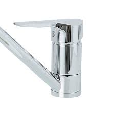 Our huge selection of kitchen sink taps includes the latest high quality models from leading brands franke, grohe and insinkerator. Cooke Lewis Hebbe Chrome Effect Kitchen Monobloc Mixer Tap Diy At B Q