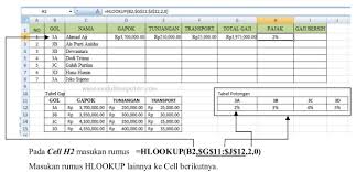 Cek sk tunjangan guru sd/smp; Contoh Soal Microsoft Excel 2007 Fungsi If Vlookup Sharavegan
