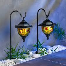 Mit solar hängeleuchten lassen sich überall im garten lichtinseln schaffen. Toptv Solar Hangeleuchte Tiffany Schmetterling 2er Set Deeel De