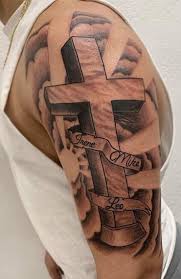 These cross tattoos are simply beautiful. 30 Best Cross Tattoos For Religious Men In 2021 The Trend Spotter