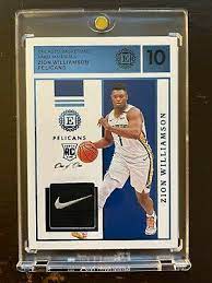 He could earn $1 billion in his career. Zion Williamson Rookie True 1 1 Nike Patch 2019 20 Encased Label Materials 1 1 Ebay