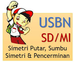 Berikut contoh lengkap simetri lipat, simetri putar dan sumbu simetri pada bangun datar yang disajikan dalam bentuk tabel. Latihan Soal Usbn Sd Simetri Putar Sumbu Simetri Dan Pencerminan Madematika