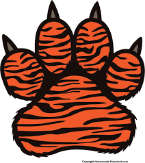 Home Free Clipart Paw Prints Clipart Tiger Paw Prints Print Tiger Paw Print Paw Print Drawing Paw Print