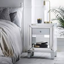 Bedroom Side Table With Mirror Marvelous Top 10 Charming Bedside Tables