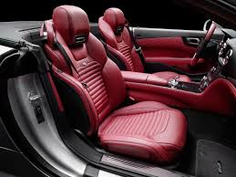 The Lighter More Athletic And Luxurious Mercedes Benz Sl Autogeeze Com Mercedes Benz Car Seat Upholstery Custom Car Interior