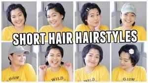 Regardless of your hair type, you'll find here lots of superb short hairdos, including short wavy hairstyles, natural hairstyles for short hair. Short Hair Hairstyles When Growing Out Your Hair Youtube