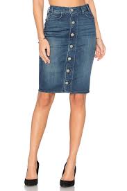 Mcguire Marino Button Front Skirt Wildfire Women Bottoms