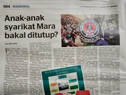 Kan penggunaan khidmat hospital cabaran yang perlu dihadapi oleh. Rencana Anak Anak Syarikat Mara Bakal Ditutup Berita Parti Islam Se Malaysia Pas