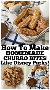 Churros Recipe From Disney Parks Churro Bites Recipe Churros Recipe Churros Homemade Churros