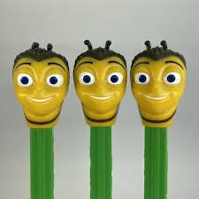 Bee Movie Barry B Benson Retired PEZ Very Good Condition DreamWorks Lot of  5