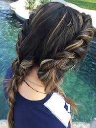 Another popular way to french braid on yourself is braiding a front french braid. Diy Overnight Curls Waves Seton Girls Hairstyles