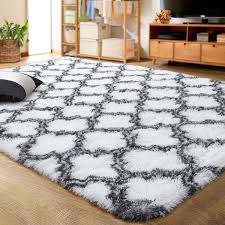 See more ideas about fluffy rug, bedroom carpet, bedroom rug. Luxury Bedroom Large Fluffy Soft Plush Area Rug Shaggy Big Comfy Mat 5x8 Feet Rainbow Carpet For Living Room Area Rugs Pads Home Promhighschool In