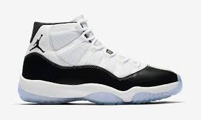The famous black and white jordan 11 worn by michael jordan in 1995 and 1996 needs no introduction, but this latest edition does feature some details not seen on previous concord retro. Air Jordan 11 Concord 2018 Buy Sell Now At Stockx