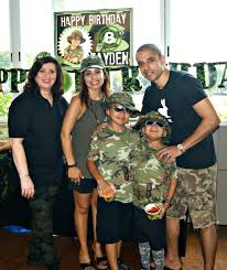 #militaryparty check out this awesome army themed birthday party. Camouflage Military Laser Tag Birthday Boys Party Ideas