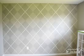 Shutterfly.com has been visited by 100k+ users in the past month Argyle Painted Wall Sincerely Sara D Home Decor Diy Projects