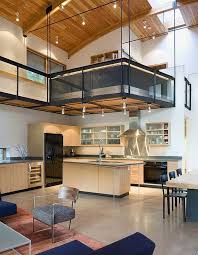 Inspirational Mezzanine Floor Designs To Elevate Your Interiors Modern Kitchen Design Loft Design Interior Architecture Design