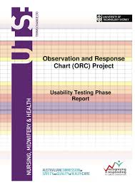 Observation And Response Chart Orc Project
