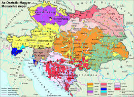 Villes principales de la hongrie: Osztrak Magyar Monarchia Nemzetisegei Terkepen Autriche Hongrie Carte Hongrie
