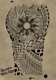 Sun tattoo designs are also commonly inspired by the celtic aesthetic. Tattoo Request Design 3 Stars And The Sun By Maherosan123 Deviantart Com On Deviantart Maori Tattoo Designs Filipino Tattoos Polynesian Tattoo Designs
