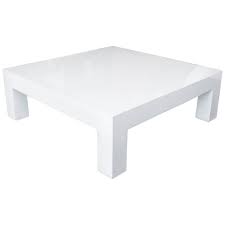 Square Lacquered Parsons Style Coffee Table Coffee Table Made Coffee Table Coffee Tables For Sale